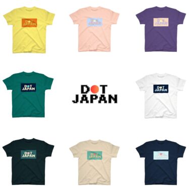 【SUZURIのTシャツセール】DOT JAPAN（どっとじゃぱん）新シリーズ「ロゴシリーズ」も参戦します！